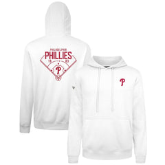 White Philadelphia Phillies Levelwear Podium Primary Pullover Hoodie