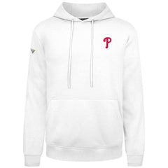 White Philadelphia Phillies Levelwear Podium Primary Pullover Hoodie
