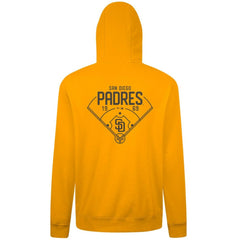 Gold San Diego Padres Levelwear Podium Primary Pullover Hoodie