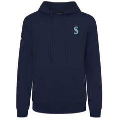 Navy Seattle Mariners Levelwear Podium Primary Pullover Hoodie