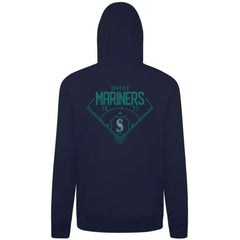 Navy Seattle Mariners Levelwear Podium Primary Pullover Hoodie
