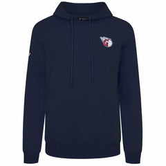 Navy Cleveland Guardians Levelwear Podium Primary Pullover Hoodie