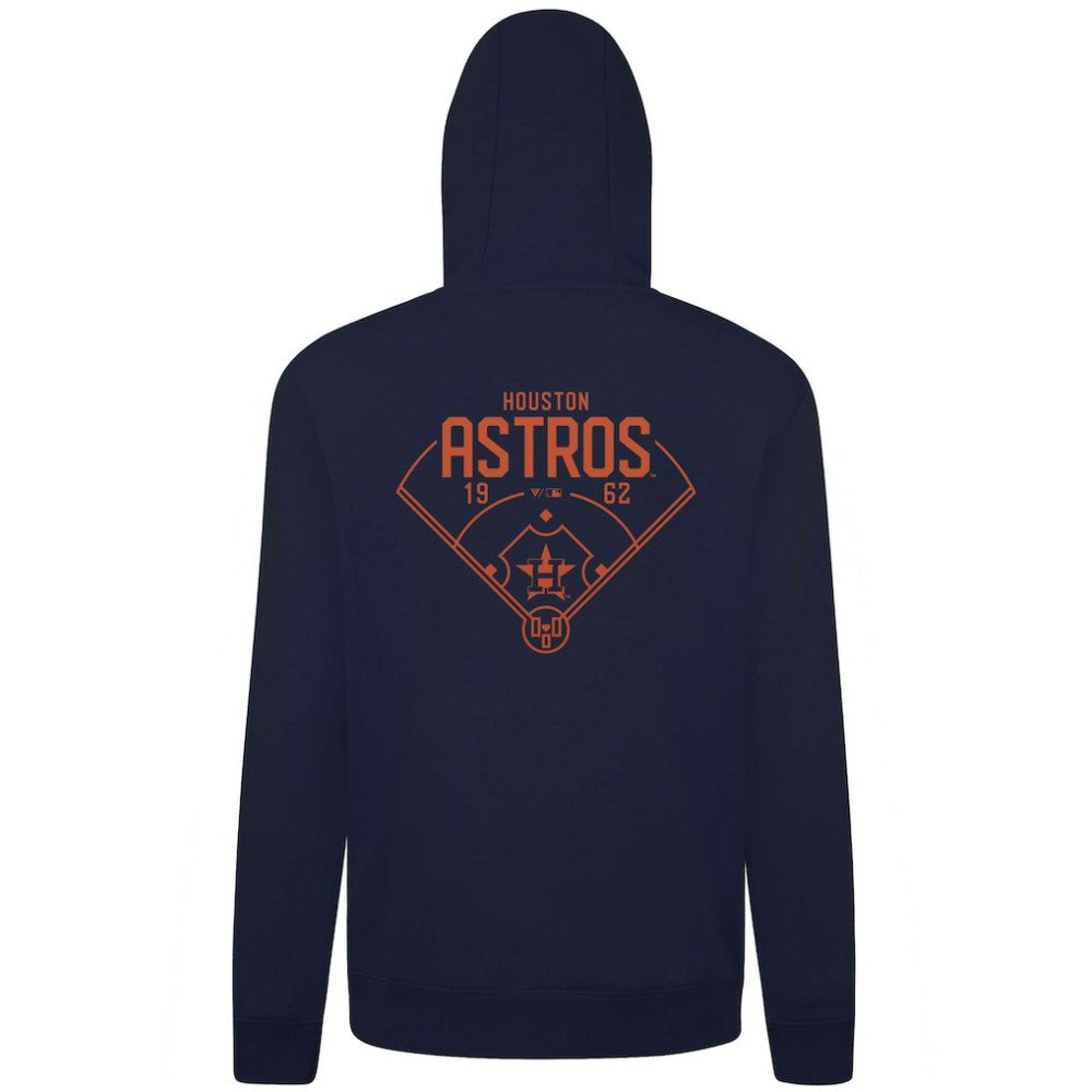 Navy Houston Astros Levelwear Podium Primary Pullover Hoodie