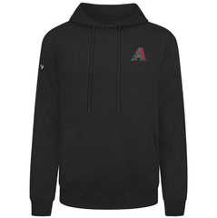 Black Arizona Diamondbacks Levelwear Podium Primary Pullover Hoodie