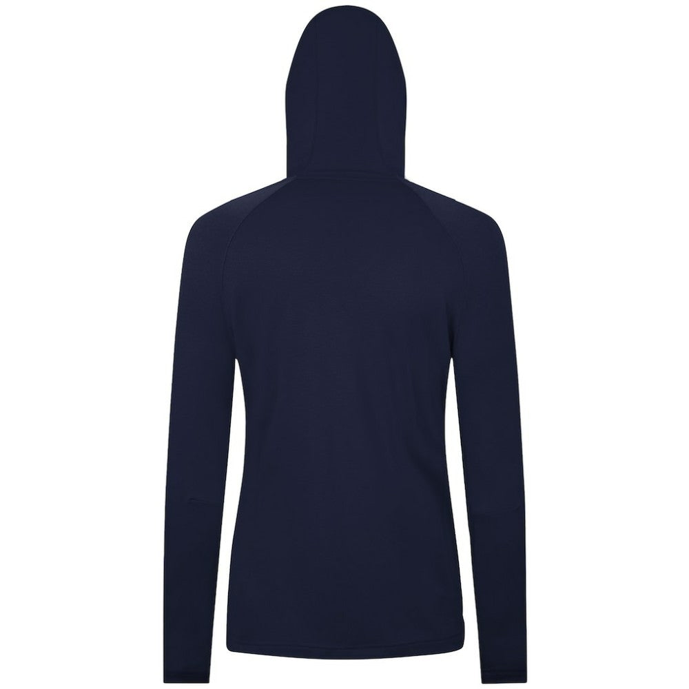 Navy Seattle Mariners Levelwear Women's Raven Insignia 2.0 Quarter-Zip Jacket