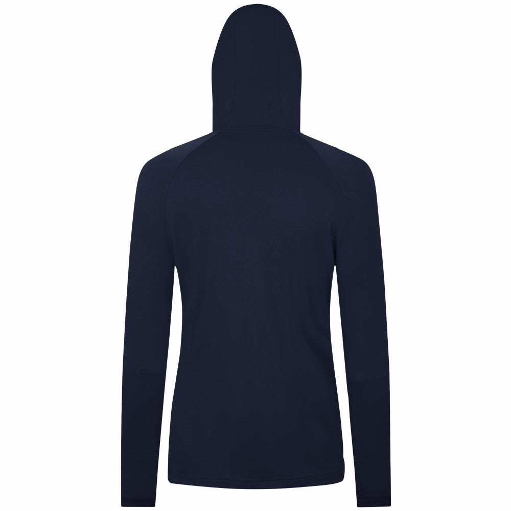 Navy Milwaukee Brewers Levelwear Women's Raven Insignia 2.0 Quarter-Zip Jacket