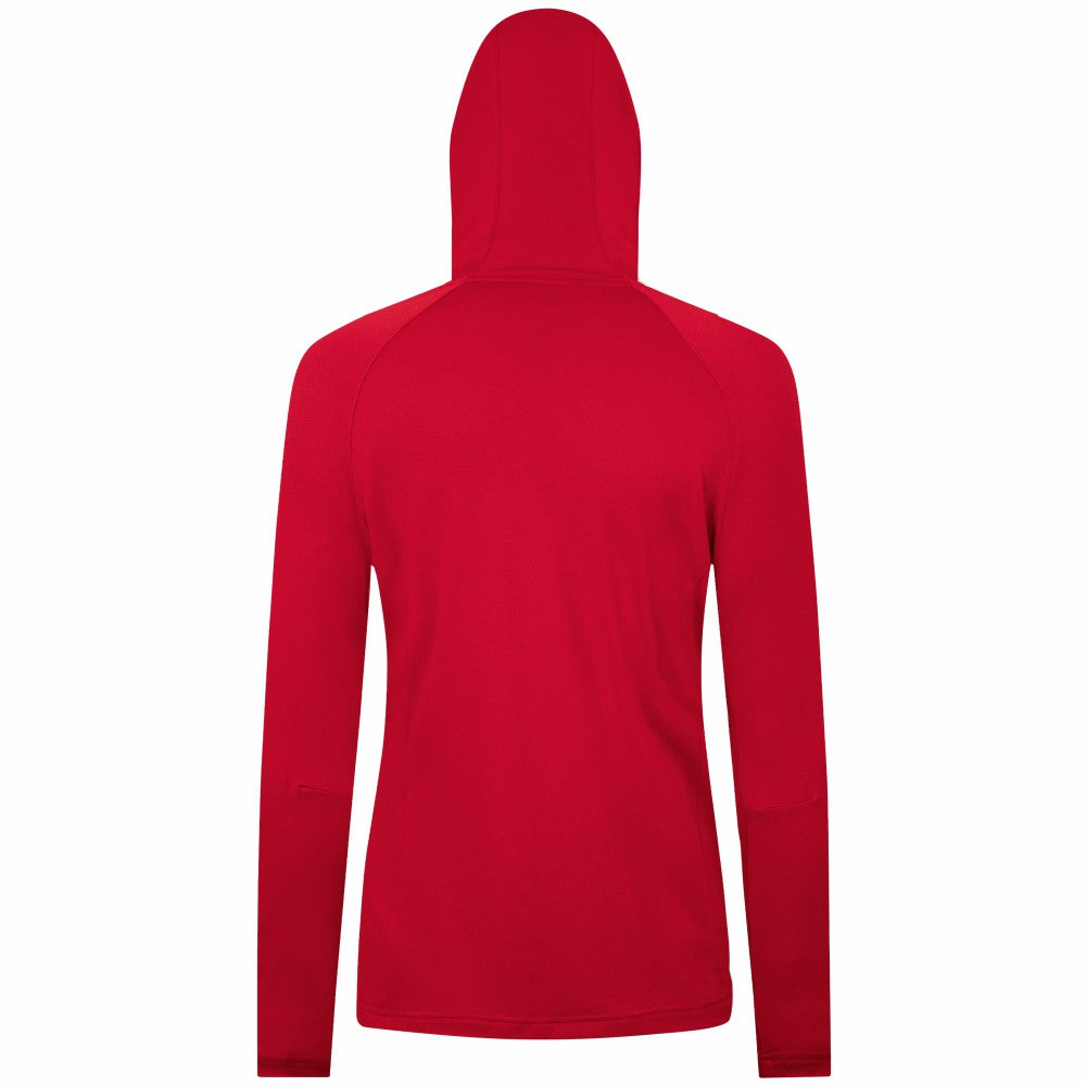 Red Cincinnati Reds Levelwear Women's Raven Insignia 2.0 Quarter-Zip Jacket