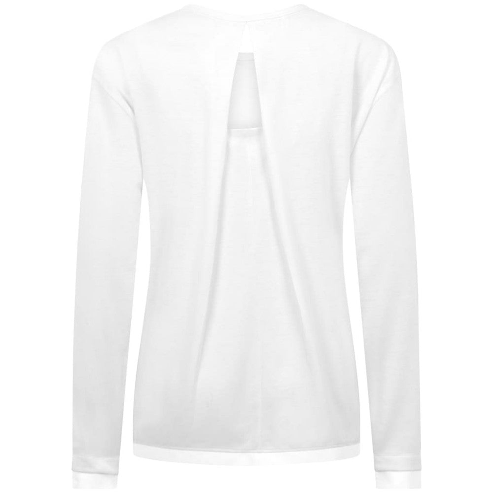 White St. Louis Cardinals Levelwear Women's Sequoia Primary Logo Long Sleeve T-Shirt