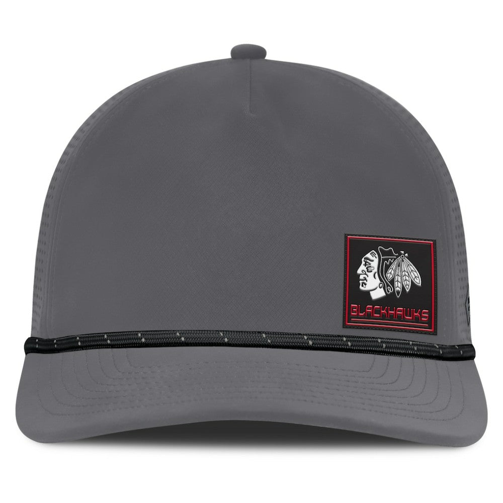 NHL Chicago Blackhawks Fanatics Captain Rope Adjustable Hat