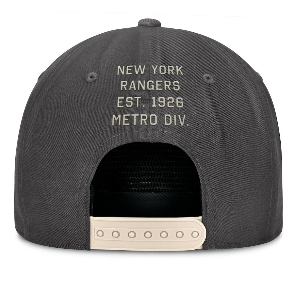 NHL New York Rangers Fanatics Closer Adjustable Hat