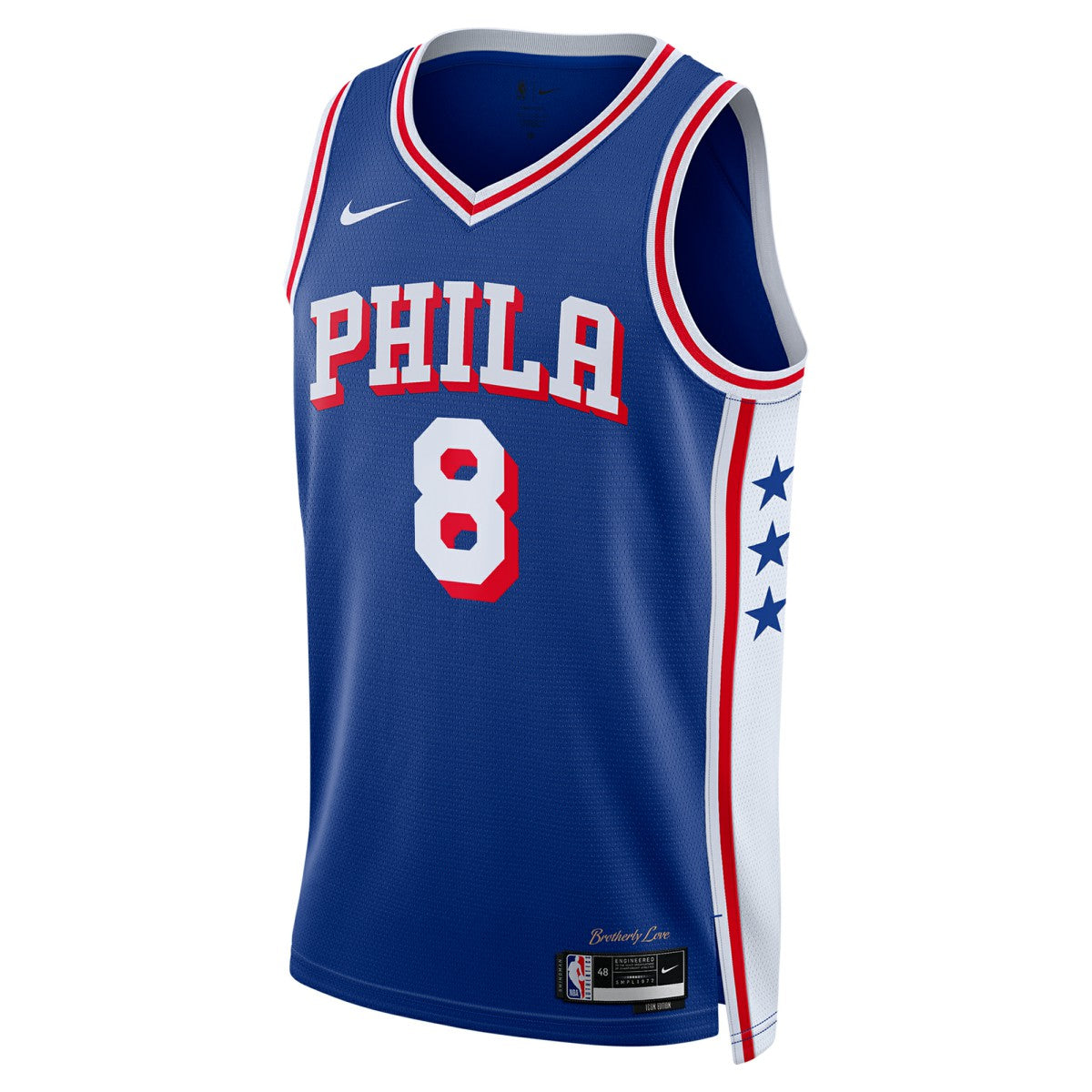 Nike Paul George Philadelphia 76ers Unisex 2024 Offseason Addition Swingman Jersey