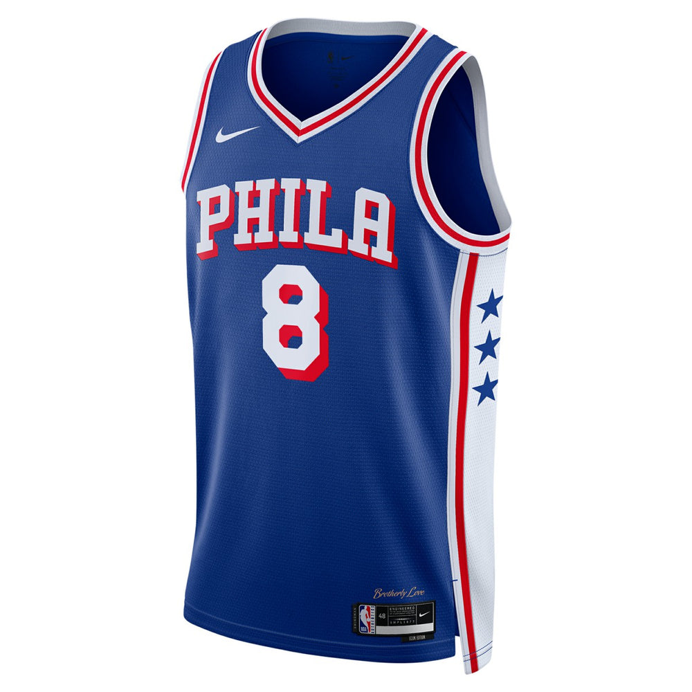Nike Paul George Philadelphia 76ers Unisex 2024 Offseason Addition Swingman Jersey