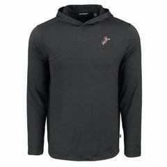 Black Cincinnati Reds Cutter & Buck Coastline Epic Comfort Recycled Eco Hoodie Long Sleeve T-Shirt