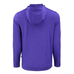 Purple Arizona Diamondbacks Cutter & Buck Coastline Epic Comfort Recycled Eco Hoodie Long Sleeve T-Shirt