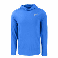 Royal Kansas City Royals Cutter & Buck Coastline Epic Comfort Recycled Eco Hoodie Long Sleeve T-Shirt