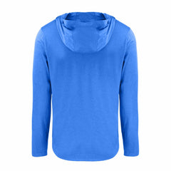 Royal Kansas City Royals Cutter & Buck Coastline Epic Comfort Recycled Eco Hoodie Long Sleeve T-Shirt