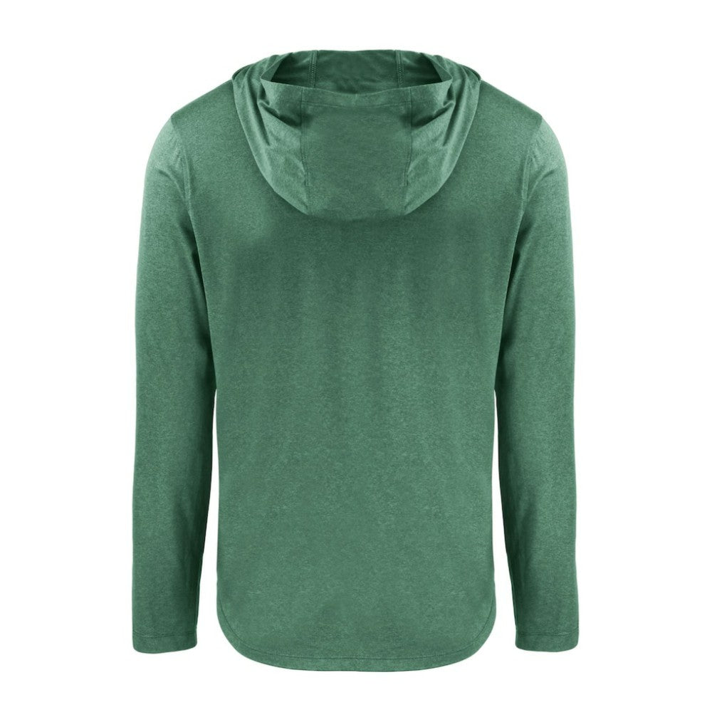 Green Athletics Cutter & Buck Coastline Epic Comfort Recycled Eco Hoodie Long Sleeve T-Shirt