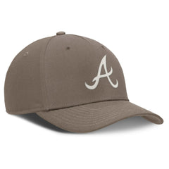 Brown Atlanta Braves Nike Rise Performance Adjustable Hat