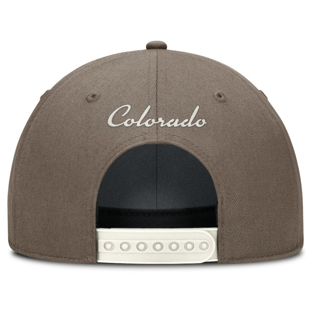 Brown Colorado Rockies Nike Rise Performance Adjustable Hat