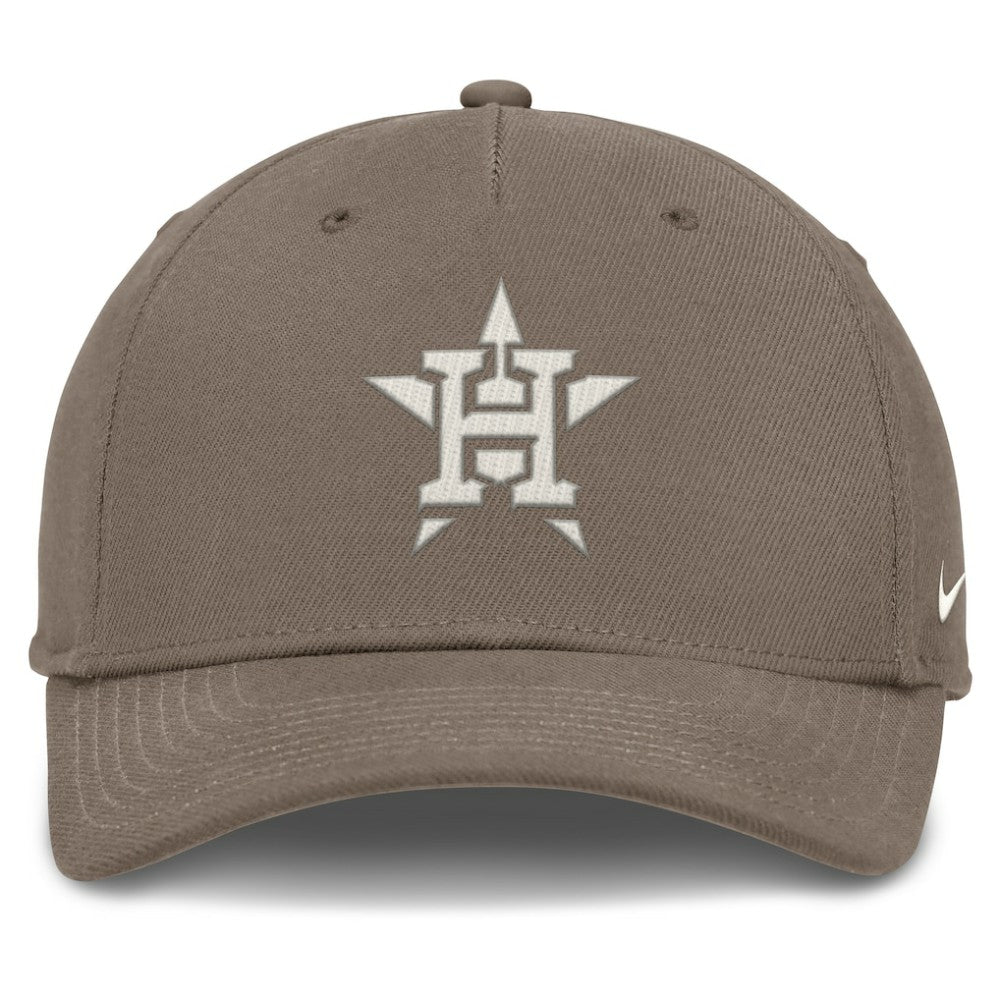 Brown Houston Astros Nike Rise Performance Adjustable Hat