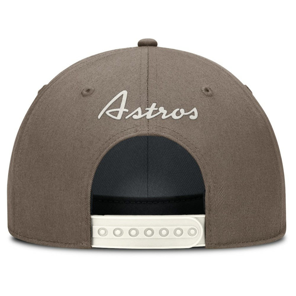 Brown Houston Astros Nike Rise Performance Adjustable Hat