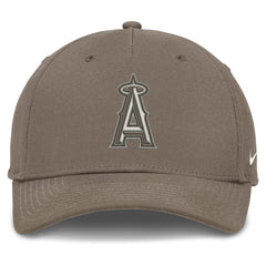 Brown Los Angeles Angels Nike Rise Performance Adjustable Hat