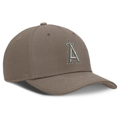 Brown Los Angeles Angels Nike Rise Performance Adjustable Hat