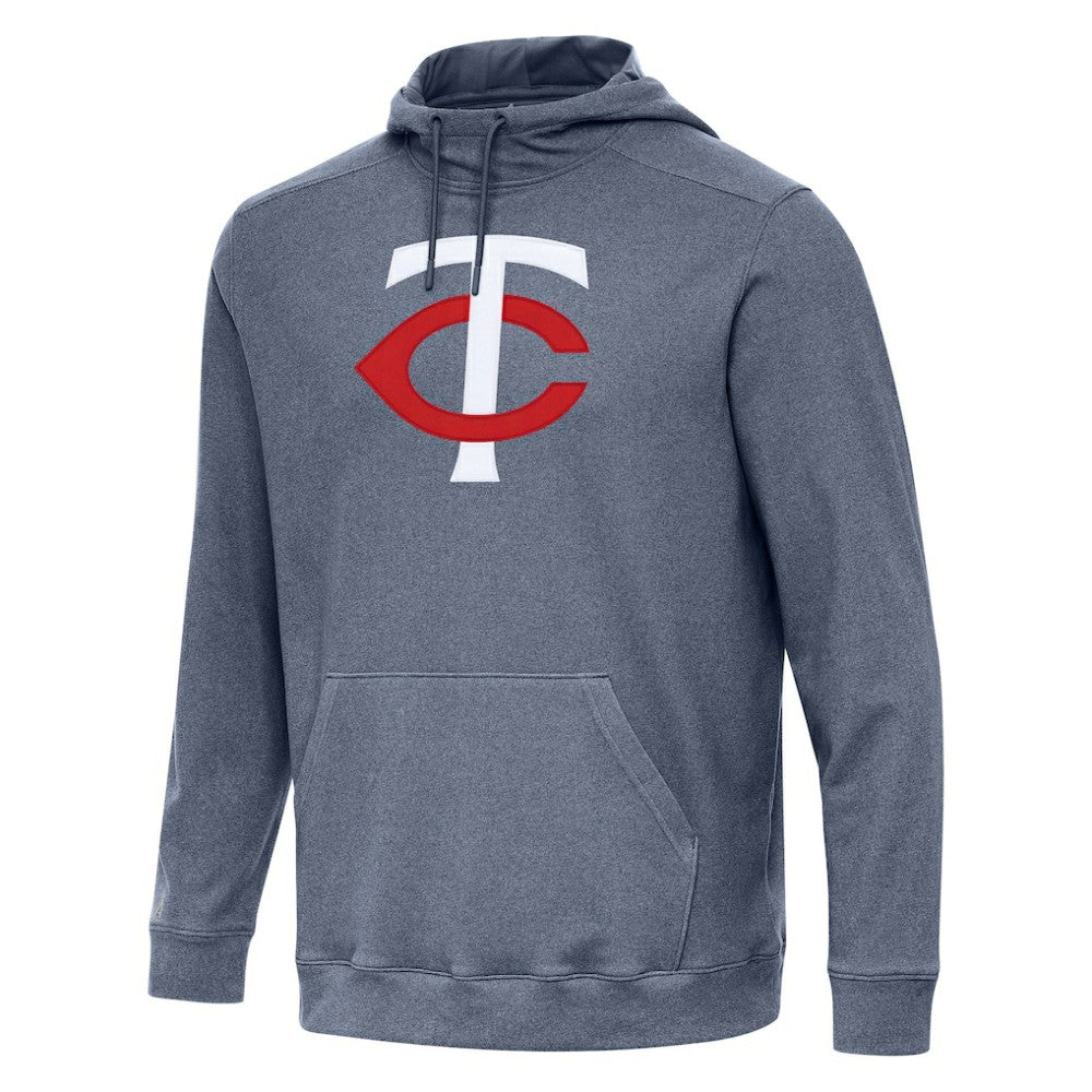 Heather Navy Minnesota Twins Antigua Cloud Pullover Hoodie