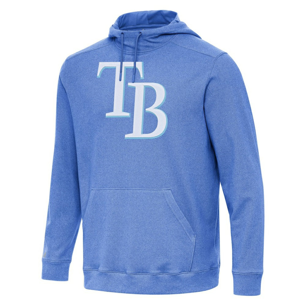 Heather Royal Tampa Bay Rays Antigua Cloud Pullover Hoodie