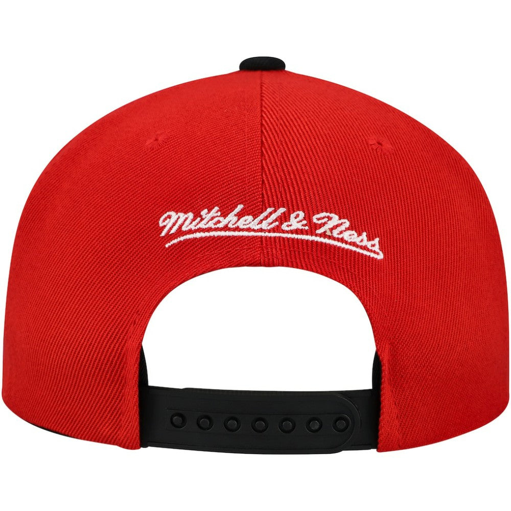 NHL Detroit Red Wings Mitchell & Ness Underarch Two-Tone Pro Crown Snapback Hat