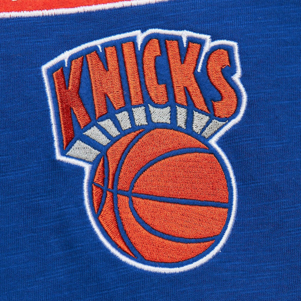 Mitchell & Ness New York Knicks Hardwood Classics Felt Applique Slub T-Shirt