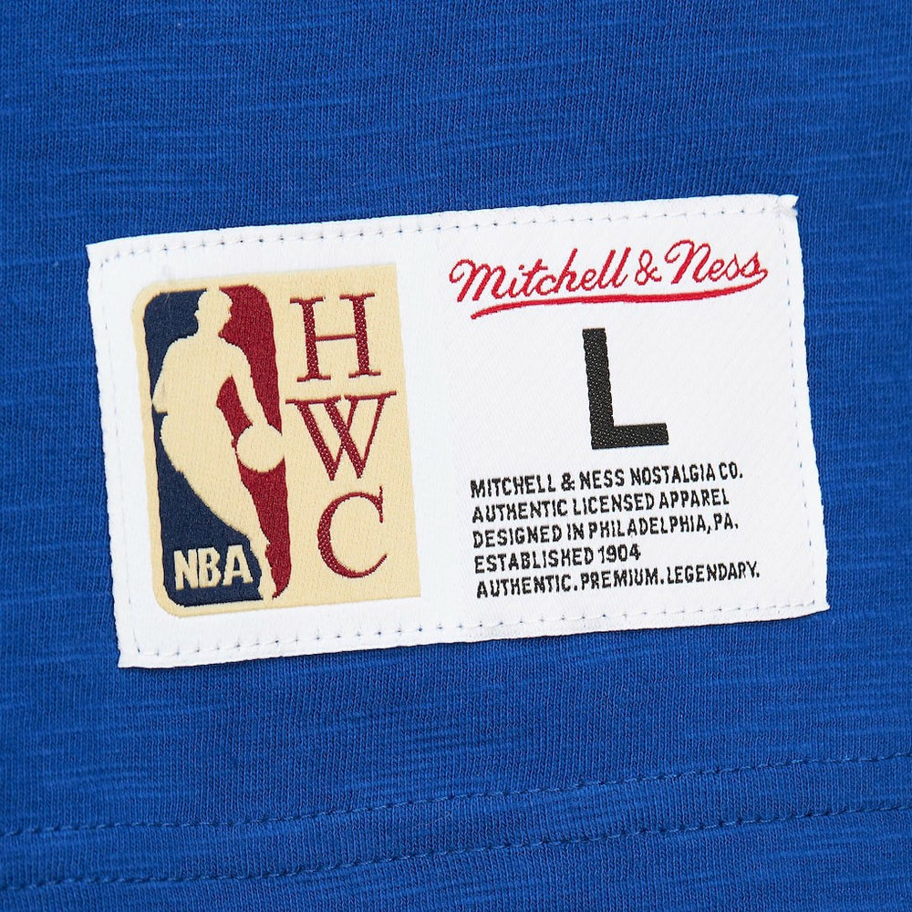 Mitchell & Ness New York Knicks Hardwood Classics Felt Applique Slub T-Shirt