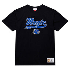 Mitchell & Ness Orlando Magic Hardwood Classics Felt Applique Slub T-Shirt