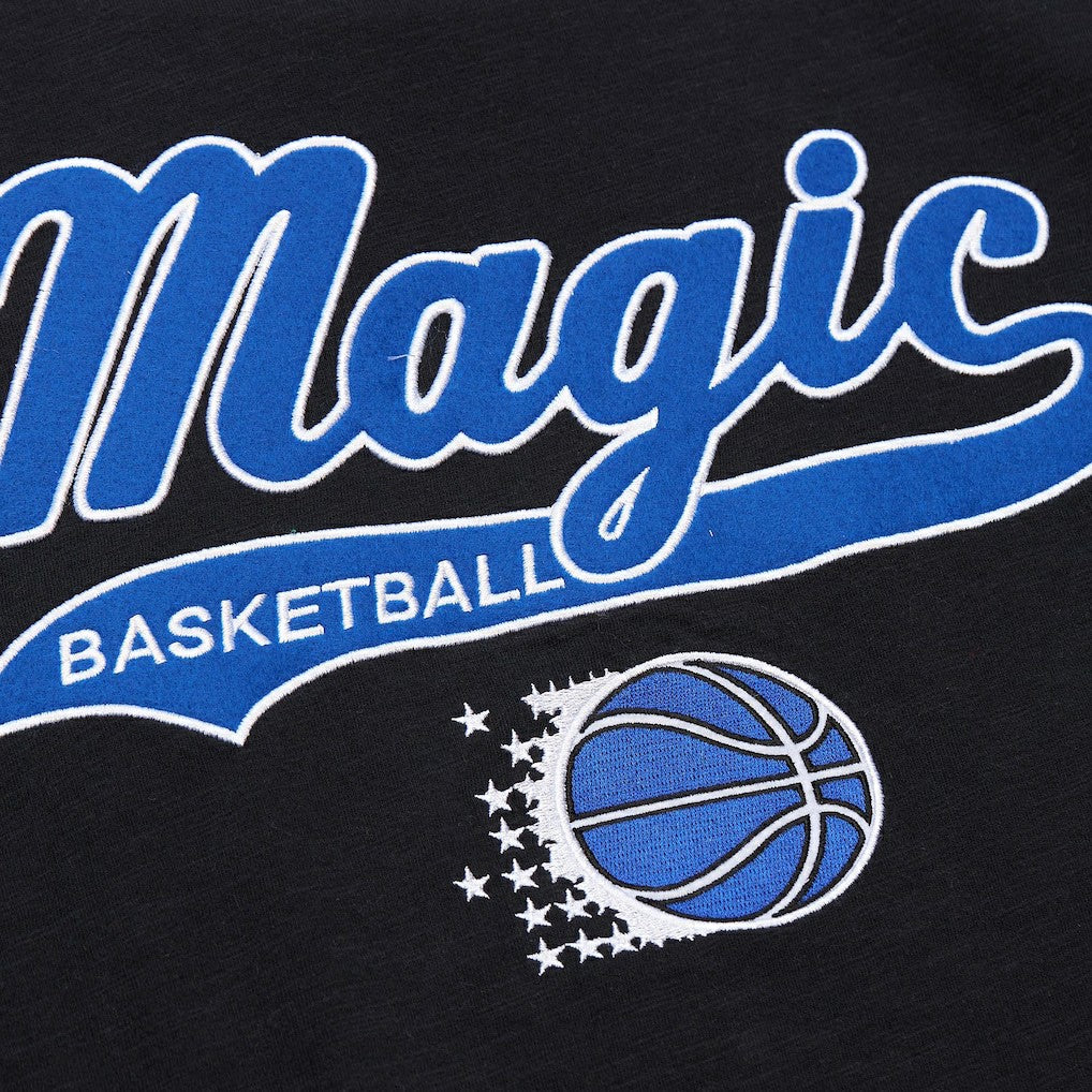 Mitchell & Ness Orlando Magic Hardwood Classics Felt Applique Slub T-Shirt