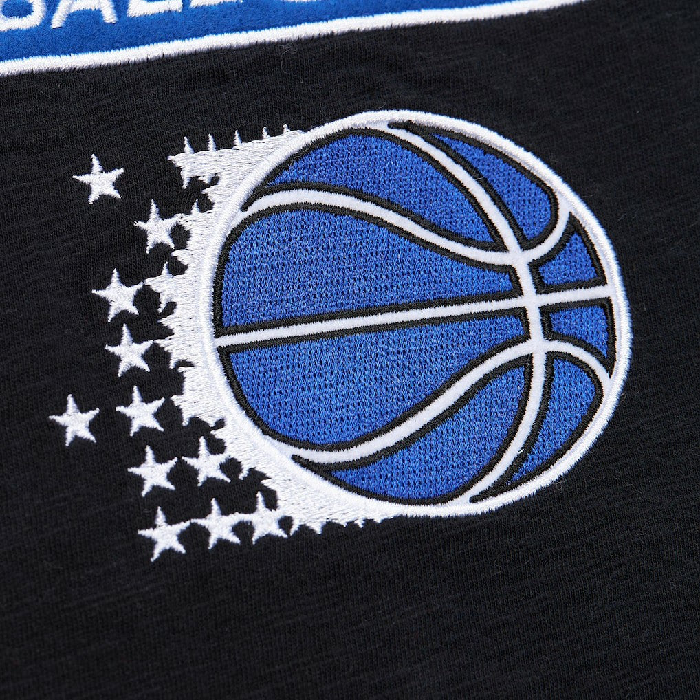 Mitchell & Ness Orlando Magic Hardwood Classics Felt Applique Slub T-Shirt