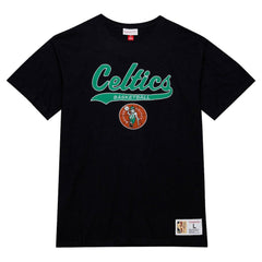 Mitchell & Ness Boston Celtics Hardwood Classics Felt Applique Slub T-Shirt