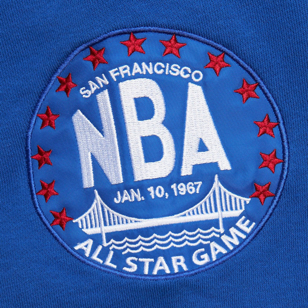 Mitchell & Ness Golden State Warriors Hardwood Classics All Over 4.0 Pullover Sweatshirt sale