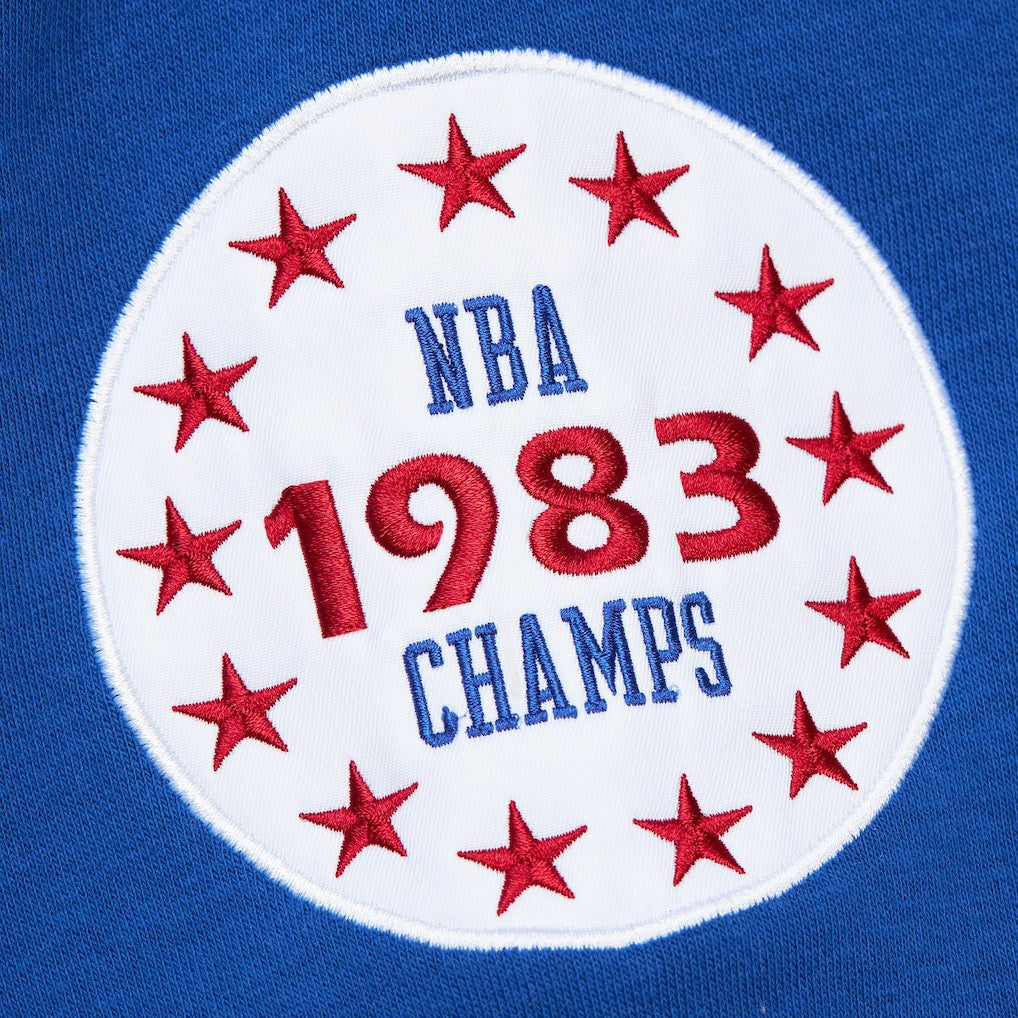 Mitchell & Ness Philadelphia 76ers Hardwood Classics All Over 4.0 Pullover Sweatshirt