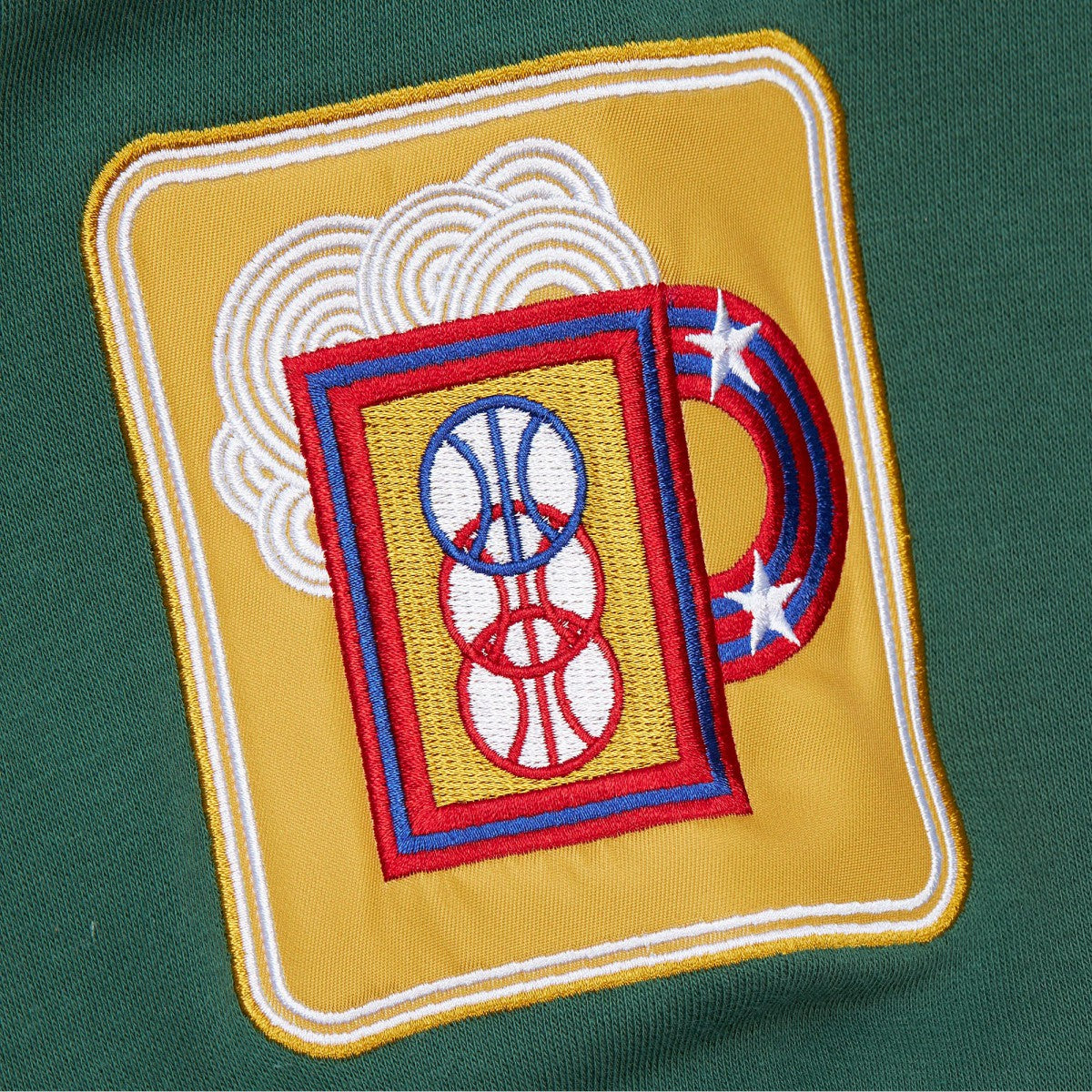 Mitchell & Ness Milwaukee Bucks Hardwood Classics All Over 4.0 Pullover Sweatshirt