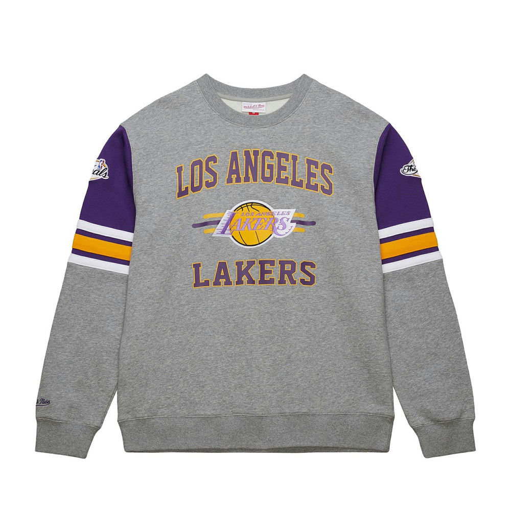 Mitchell & Ness Los Angeles Lakers Hardwood Classics All Over 4.0 Pullover Sweatshirt