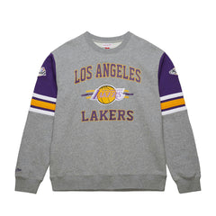 Mitchell & Ness Los Angeles Lakers Hardwood Classics All Over 4.0 Pullover Sweatshirt