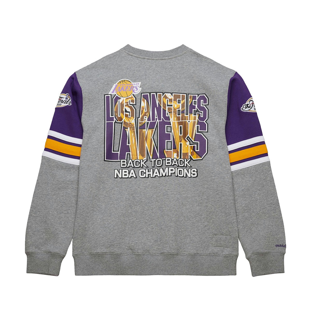 Mitchell & Ness Los Angeles Lakers Hardwood Classics All Over 4.0 Pullover Sweatshirt