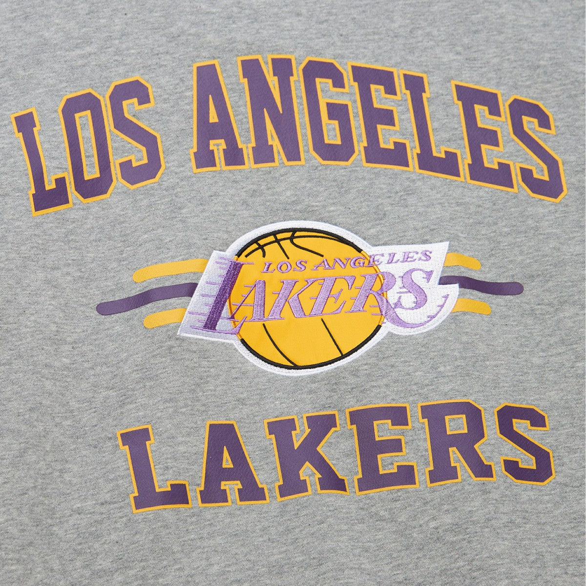 Mitchell & Ness Los Angeles Lakers Hardwood Classics All Over 4.0 Pullover Sweatshirt