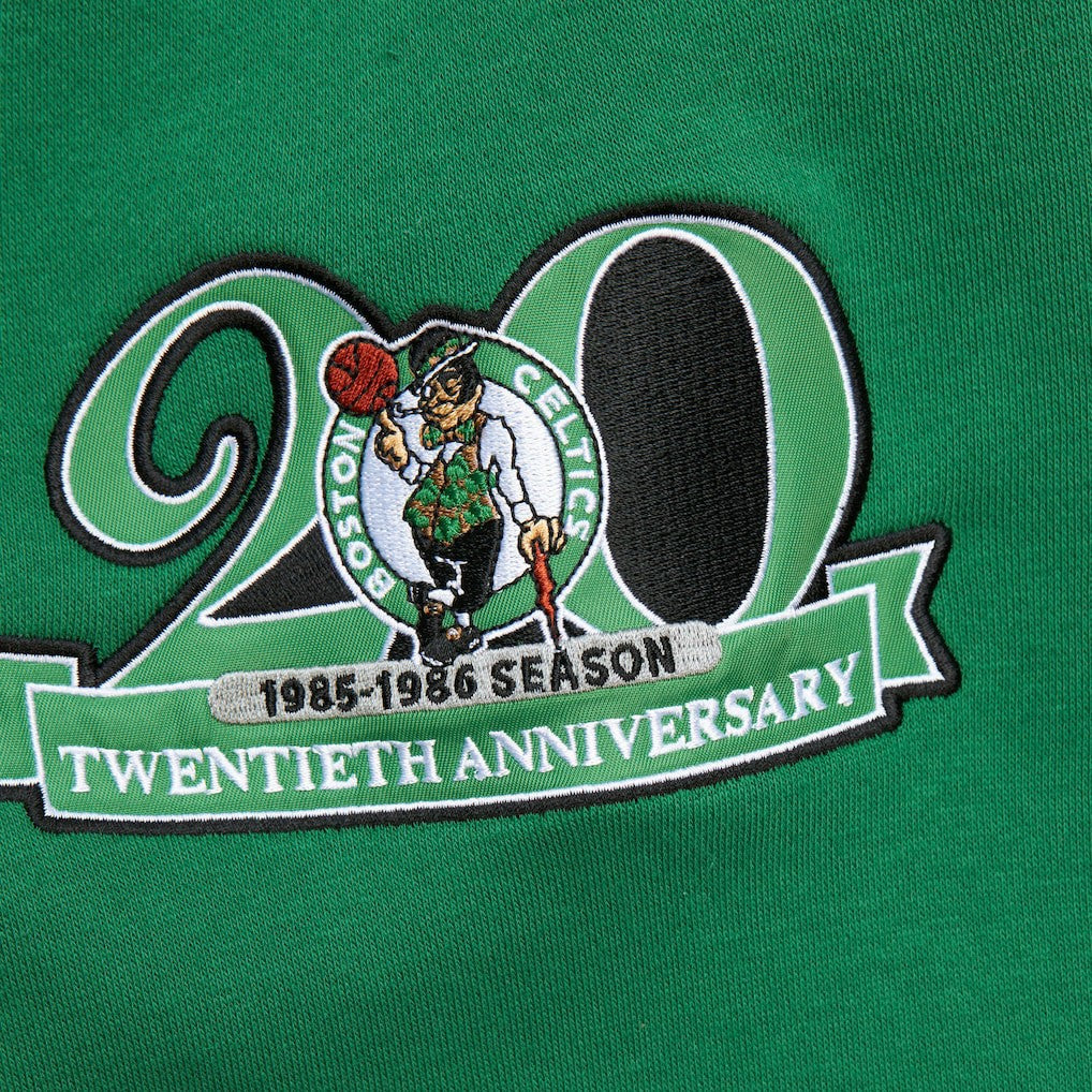 Mitchell & Ness Boston Celtics Hardwood Classics All Over 4.0 Pullover Sweatshirt