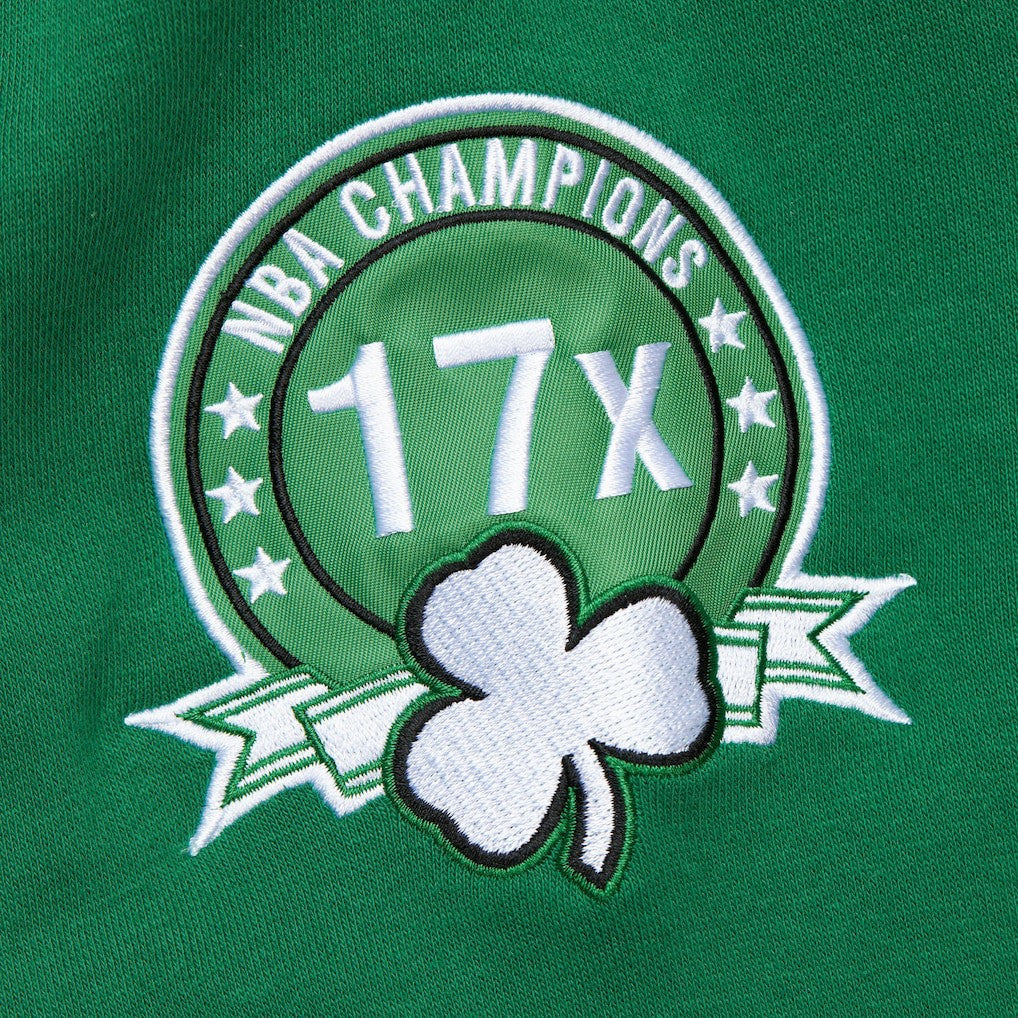 Mitchell & Ness Boston Celtics Hardwood Classics All Over 4.0 Pullover Sweatshirt
