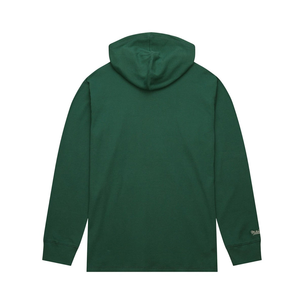 Mitchell & Ness Milwaukee Bucks Hardwood Classics Lightweight Thermal Pullover Hoodie