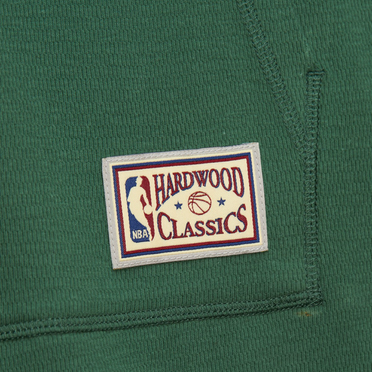 Mitchell & Ness Milwaukee Bucks Hardwood Classics Lightweight Thermal Pullover Hoodie