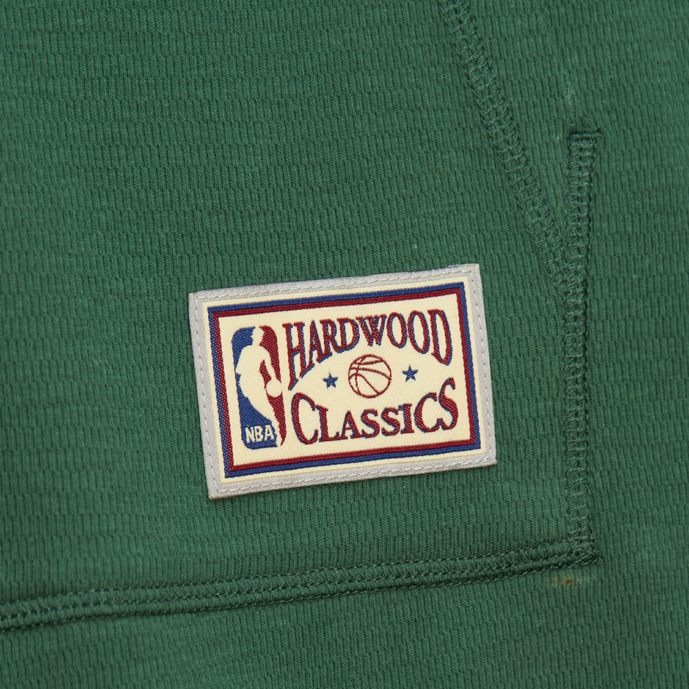 Mitchell & Ness Milwaukee Bucks Hardwood Classics Lightweight Thermal Pullover Hoodie