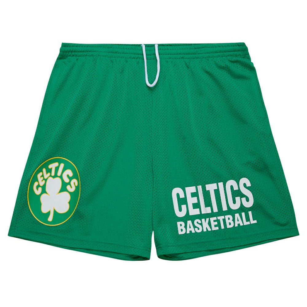 Mitchell & Ness Boston Celtics Hardwood Classics Gameday Mesh Shorts