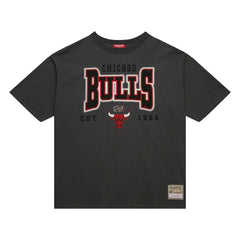 Mitchell & Ness Chicago Bulls Women's Hardwood Classics Oversized Boyfriend T-Shirt sale